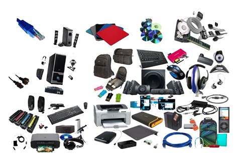 Top Computer Accessories and Tech Gadgets PNG File | PNG All