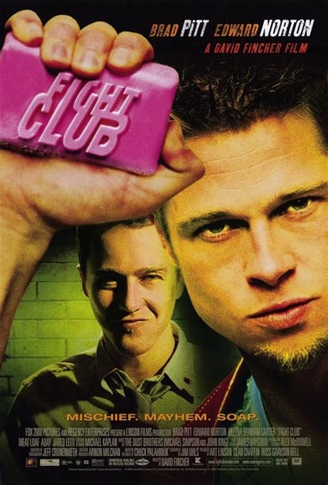 The soap from the promo poster from Fight Club is a subtle nod to the ...