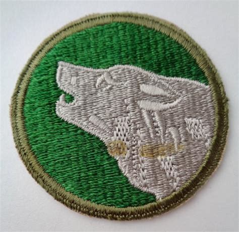 IMCS Militaria | US WW2 104th Timber Wolfs Patch