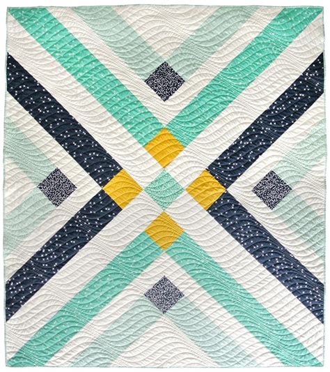 Retro Plaid Quilt Pattern | FaveQuilts.com