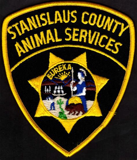 😎😎 Stanislaus County California Animal Services Shoulder Patch ...