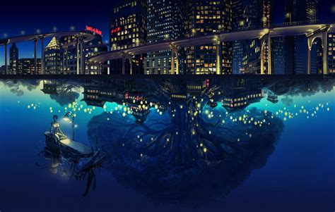 Anime Night Wallpapers - Wallpaper Cave