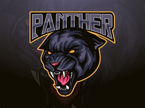 Panther Mascot Logo | Pet logo design, Animal logo, Panther logo