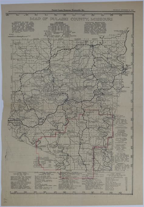 Map of the Proposed Boundaries of Fort Leonard Wood | Harry S. Truman