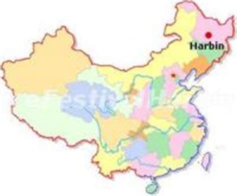 Harbin Ice Festival Map - Harbin Ice and Snow Festival Map, China