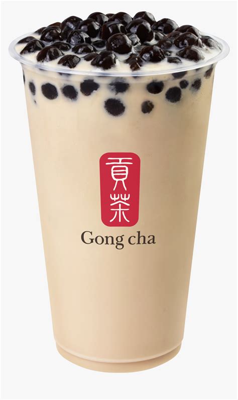 Pearl Milk Tea - Black Milk Tea Gong Cha, HD Png Download , Transparent Png Image - PNGitem