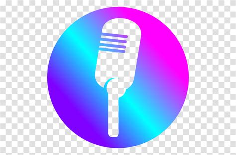 Microphone Clip Art Colorful Microphone Clip Art, Electronics, Purple ...