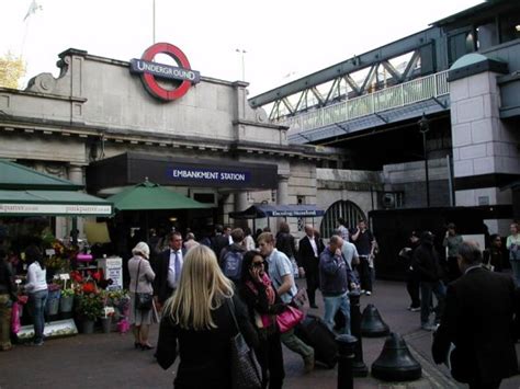 Embankment Station, London