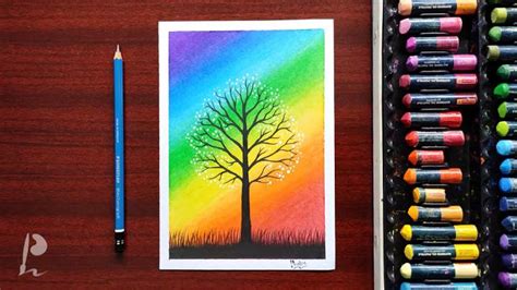 25 Easy Oil Pastel Drawing Ideas - How to Draw