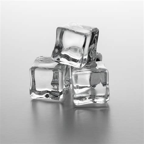 Premium Photo | Solid square ice cubes