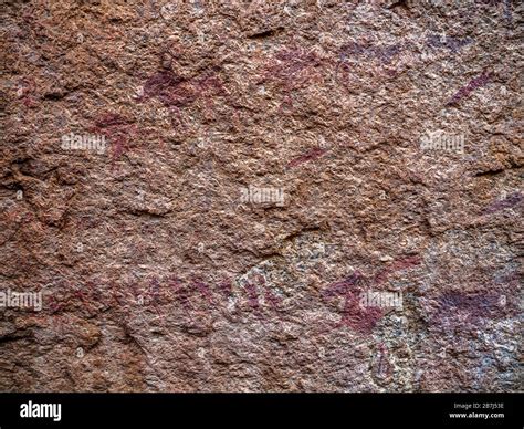 Rock art - Spitzkoppe mountain - Damaraland - Namibia Stock Photo - Alamy