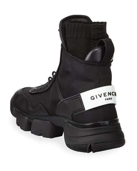 Givenchy Rubber Men's Jaw Hybrid Sneaker Boots in Black for Men - Lyst