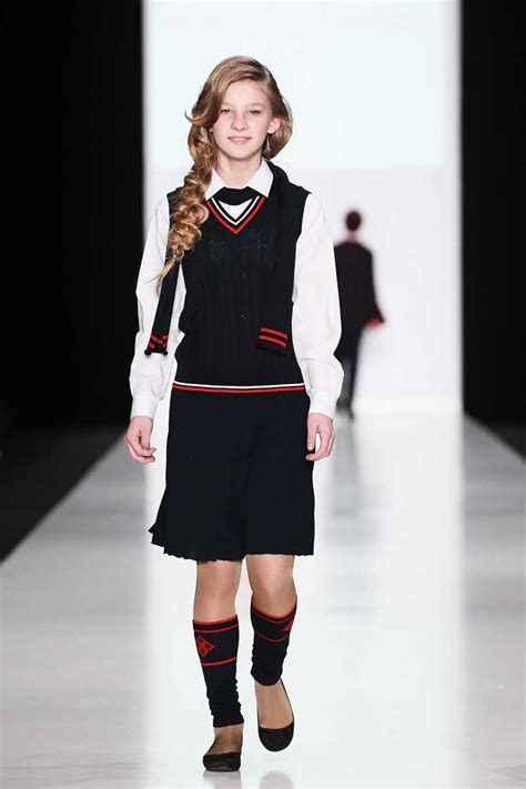 MBFW Russia Fall 2014: Middle School Uniform - FashionWindows