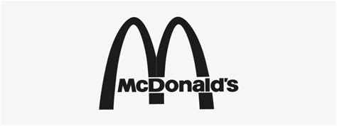 Mcdonalds Logo White Png - Mcdonalds Logo Black And White Transparent ...