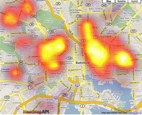 SpotCrime - The Public's Crime Map: Crime Heat Maps Shootings Baltimore Annapolis