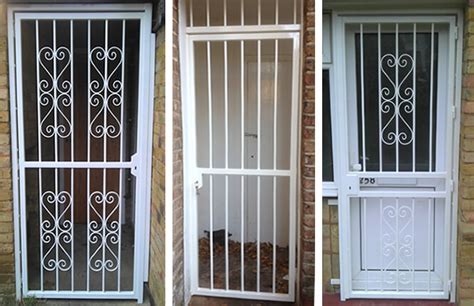 Front Door Security Gate : Security Gate Designs To Improve Kerb Appeal Burglar Bars - Federal ...