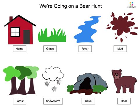 We're Going on a Bear Hunt Download PDF | Were going on a bear hunt, Bear hunt, Going on a bear hunt