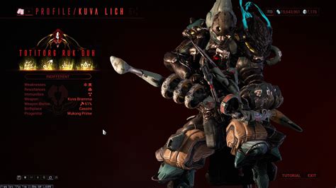 WTS kuva bramma 51% impact or masked kuva lich 400p - Trading Post - Warframe Forums