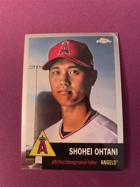 TOPPS 2022 CHROME Platinum Anniversary Shohei Ohtani Base Card #1 LA Angels $1.45 - PicClick