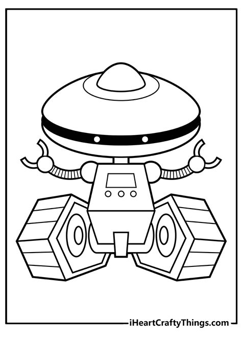 Cool Robot Coloring Pages