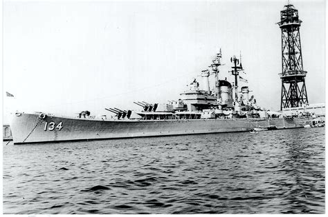 [1817 x 1211]USS Des Moines (CA-134) Barcelona Harbor, date unknown : r ...