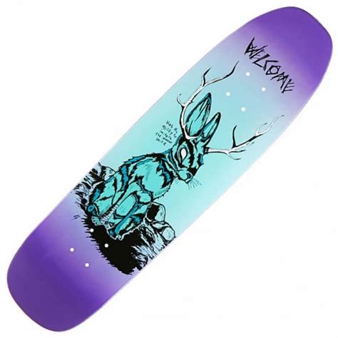Welcome Skateboards Jackalope on Nimbus 3000 Purple Fade Skateboard Deck 8.5'' - Skateboard ...