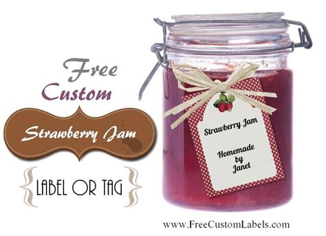 Free Canning Labels