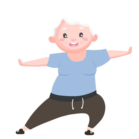 Senior Woman Is Exercising Clipart Free Download Tran - vrogue.co