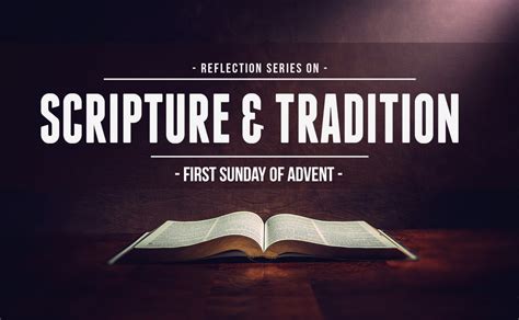 Scripture & Tradition: First Sunday of Advent - OnePeterFive