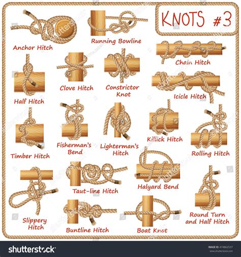 255 Anchor hitch knot Images, Stock Photos & Vectors | Shutterstock