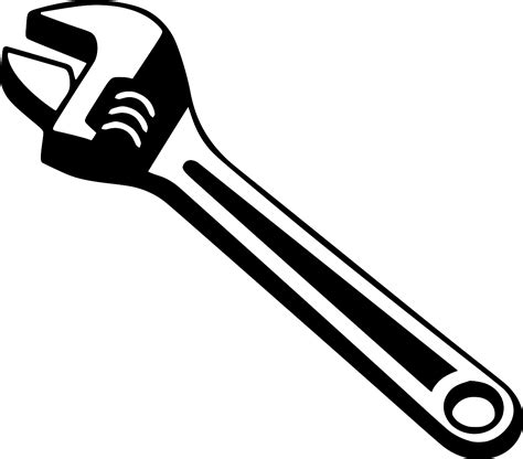 SVG > adjustable tool toolbox wrench - Free SVG Image & Icon. | SVG Silh