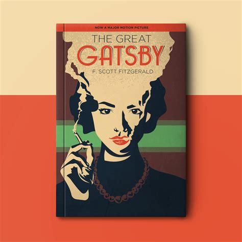 The Great Gatsby - Book Cover on Behance