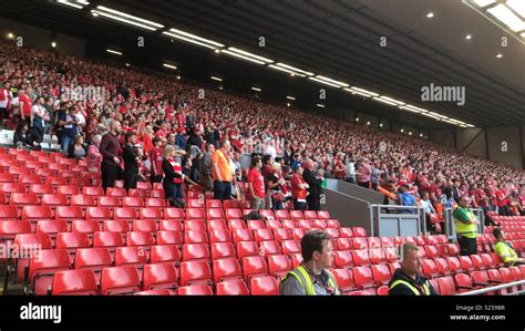 Champions League final at Anfield Stock Photo - Alamy