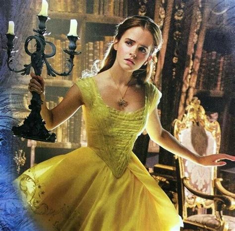 Emma Watson as Belle in Disney's upcoming, live-action Beauty and the Beast | Beleza feral, Bela ...