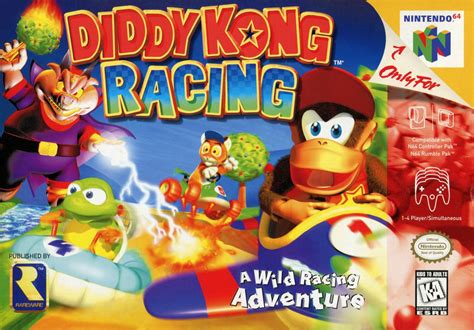 Diddy Kong Racing cover or packaging material - MobyGames