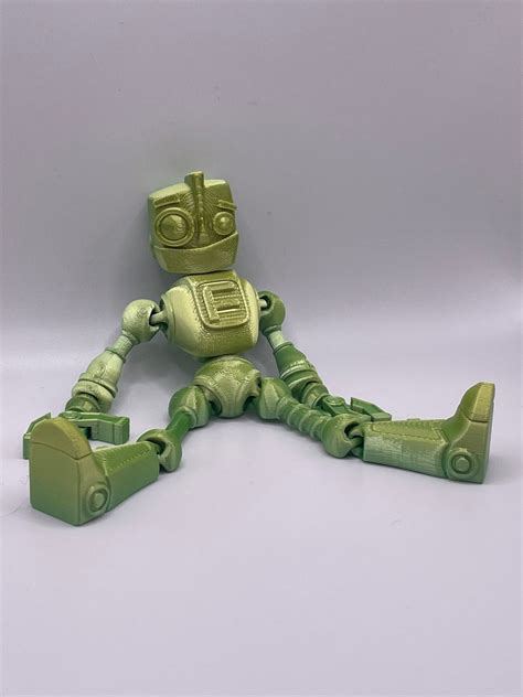 Articulated Fidget Robot 3D Printed - Etsy