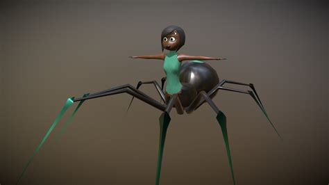 Human-Spider Hybrid - 3D model by HopefulChimp [958e665] - Sketchfab