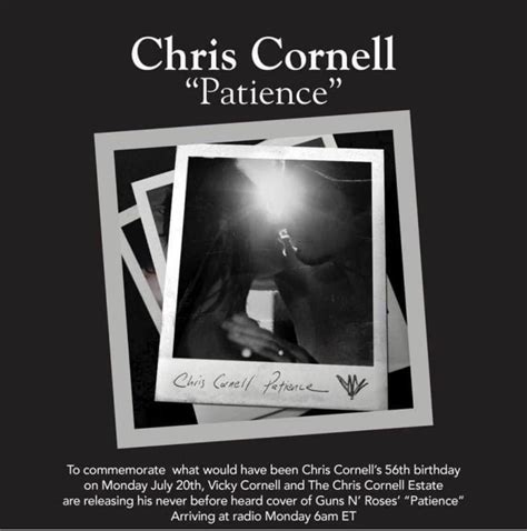 Chris Cornell - Patience Lyrics - LyricsFA.com