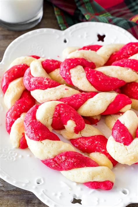 Candy Cane Cookies | Recipe | Cookies recipes christmas, Candy cane cookies, Delicious christmas ...