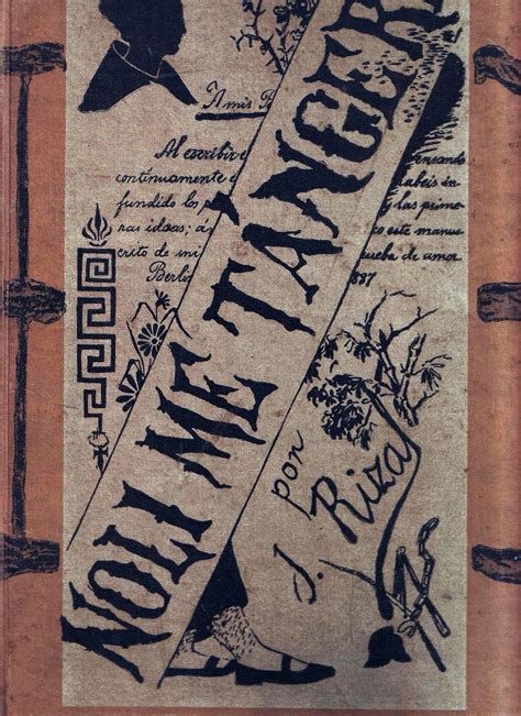 Noli Me Tangere - Vintage Book Cover