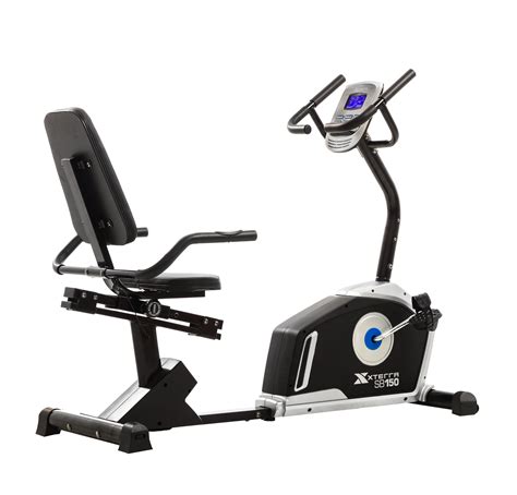 XTERRA Fitness SB150 Recumbent Bike with 24 Magnetic Resistance Levels ...