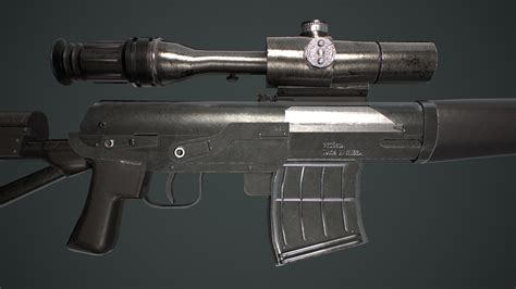 3D Sniper Rifle - TurboSquid 1691191