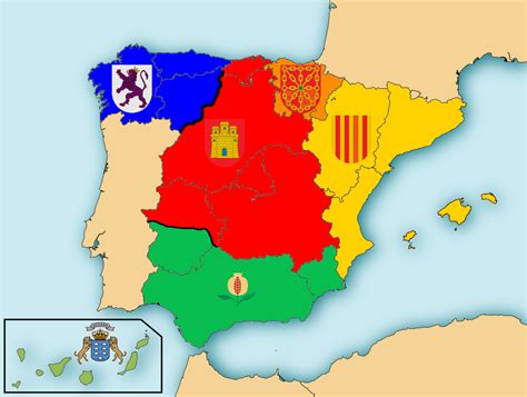 If Spain was 6 regions instead of 17 : r/imaginarymaps