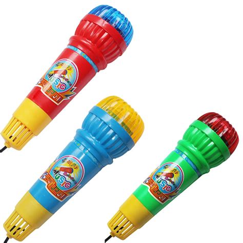 Microphone Mic Voice Changer Toy Gift Birthday Present Kids Party Song Musical Instrument ...