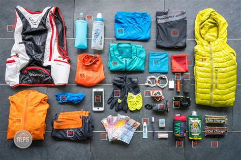 Ultralight trail running gear for multi-day running tours