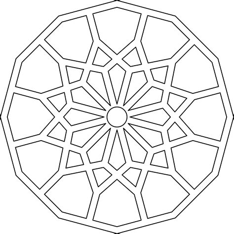 Art Patterns Islamic Architecture Angle Line Geometric Transparent HQ PNG Download | FreePNGImg
