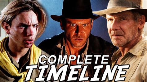 Indiana Jones - COMPLETE Timeline - ALL Movies Explained - YouTube