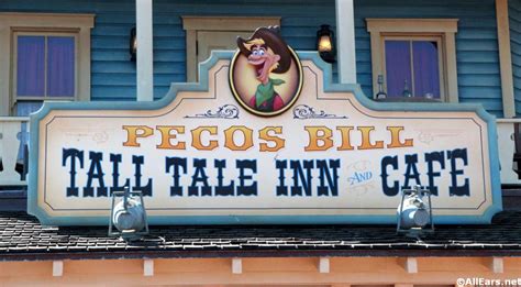 Pecos Bill Tall Tale Inn and Cafe 2024 Lunch/Dinner Menu and Prices ...