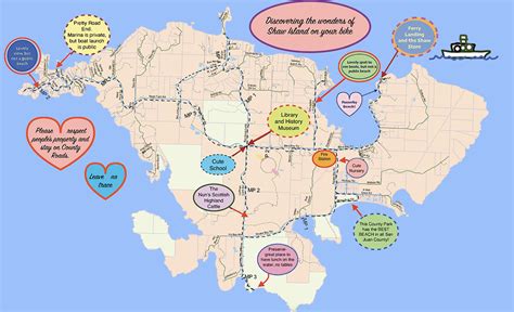 Shaw Island Map – Wildlife Cycles