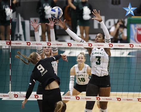 Hawaii women's volleyball beats Long Beach State on senior night | Honolulu Star-Advertiser